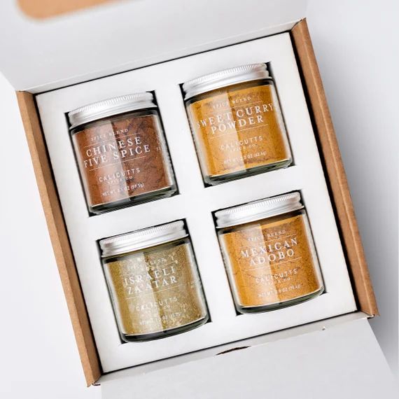 World Traveler Gift Box  4 Jars of Handcrafted Spice Blends | Etsy | Etsy (US)