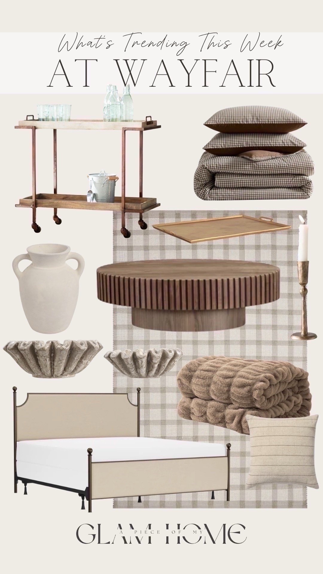 What’s trending this week at Wayfair! Love these neutral finds for a cozy winter home! 


Vase, throw blankets, bed, bedding, sale finds, early Black Friday deals, candle stick, bar cart, rug, tray, affordable home finds, cozy winter home decor #LTKStyleTip 




#liketkit 
@shop.ltk
https://liketk.it/5KeRV



#liketkit #LTKHome #LTKSeasonal
@shop.ltk
https://liketk.it/5PRxm