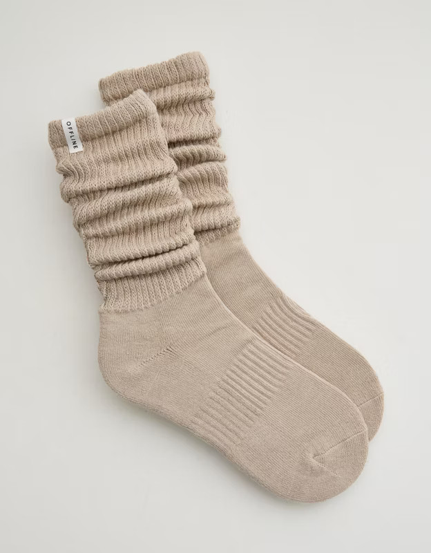 OFFLINE By Aerie Scrunch Socks | American Eagle Outfitters (US & CA)