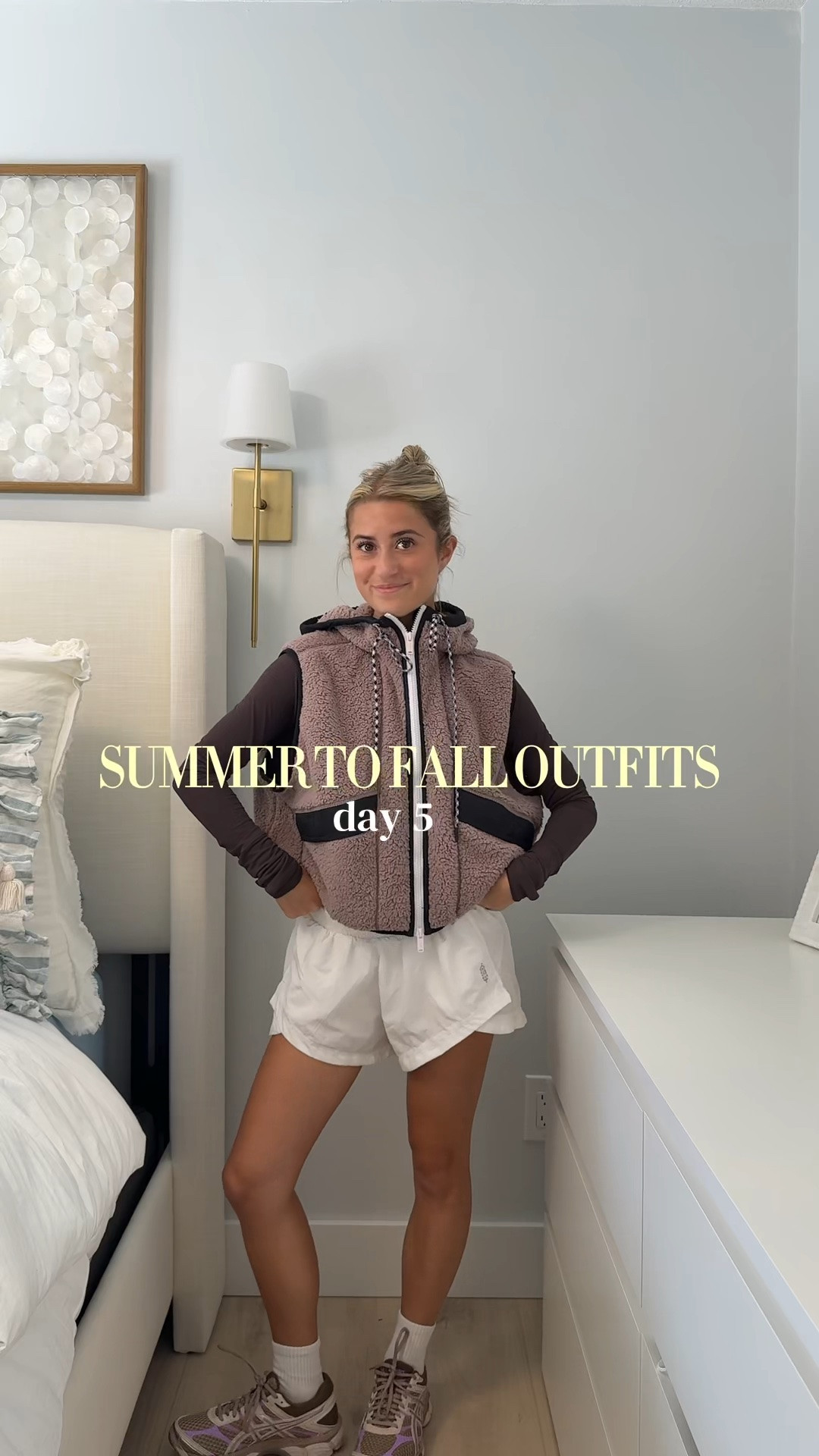 wearing a xs in long sleeve and shorts, small in vest!

#LTKU #LTKSeasonal #LTKootd