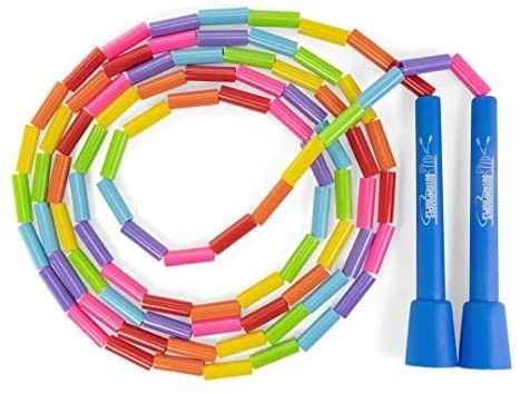 Beaded Jump Rope - Segmented Skipping Rope for Kids - Durable Outdoor Beads | Amazon (US)
