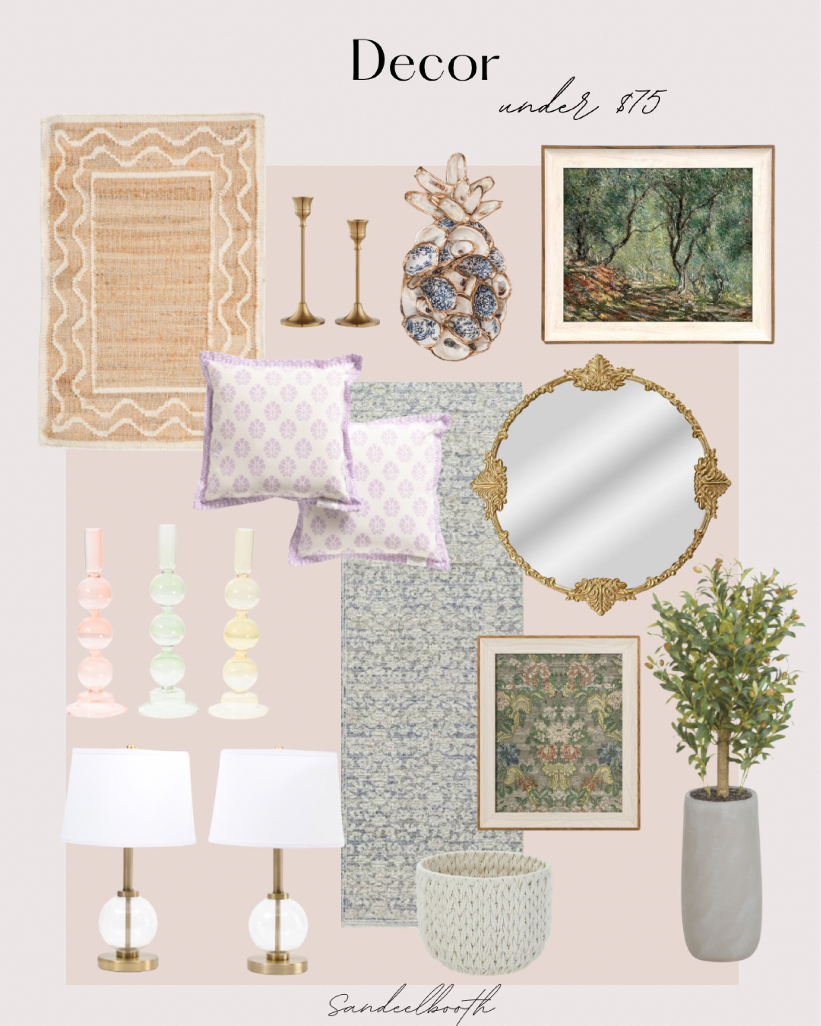 Home decor under $75 💙


Wall art, runner, mirror, olive tree, basket, pottery barn lookalike, Anthropologie lookalike, southern home, coastal, chinoiserie, candlestick holder, bronze, lamp

#LTKHome #LTKFindsUnder50