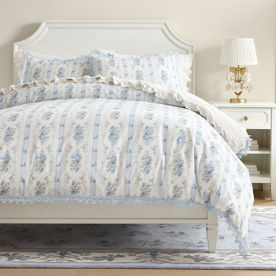 LoveShackFancy Dreamy Days Duvet Cover | Pottery Barn Teen