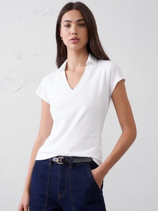 Soft Stretch Polo | Banana Republic Factory
