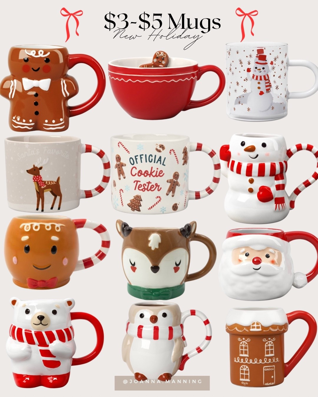 Holiday mugs, Christmas mugs, Christmas kitchen decor, target holiday finds 

#LTKHome #LTKSaleAlert #LTKHoliday