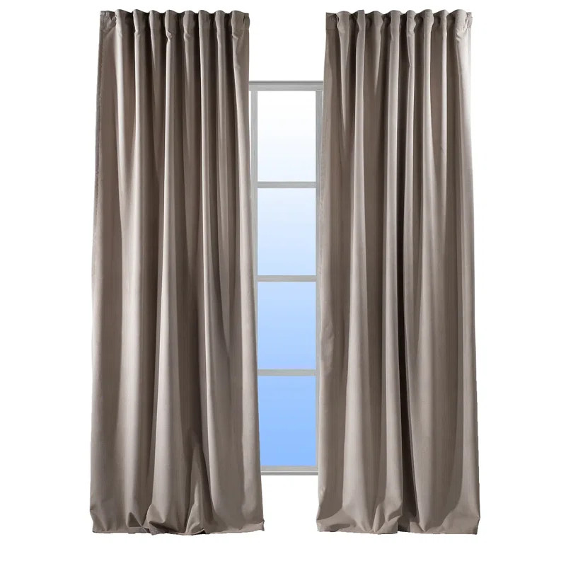 Matte Velvet Extra wide x Extra Long Custom Made Decorative Single Panel | Wayfair North America