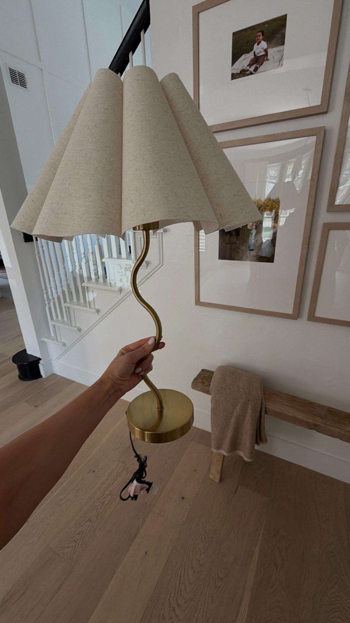 Me 🤝 this Amazon lamp // SO impressed with the size!!

#LTKHome