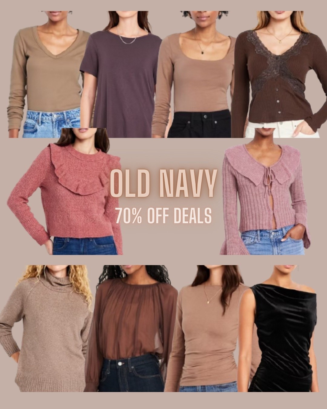 Last day!!!

Old navy
Sweater
Turtleneck
Lace top
Holiday tops


#LTKHoliday #LTKFindsUnder50 #LTKSaleAlert