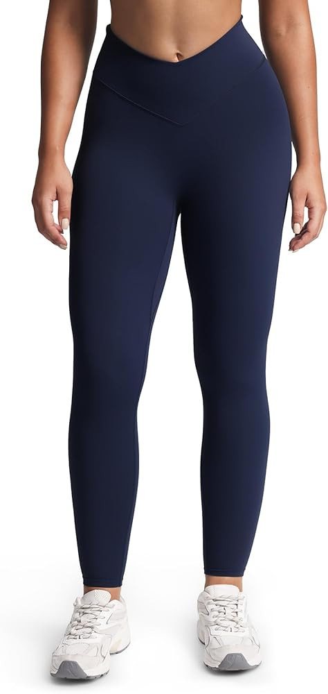Aoxjox Workout Leggings for Women Vanity V Waist High Waist Tummy Control Hidden Scrunch Athletic... | Amazon (US)