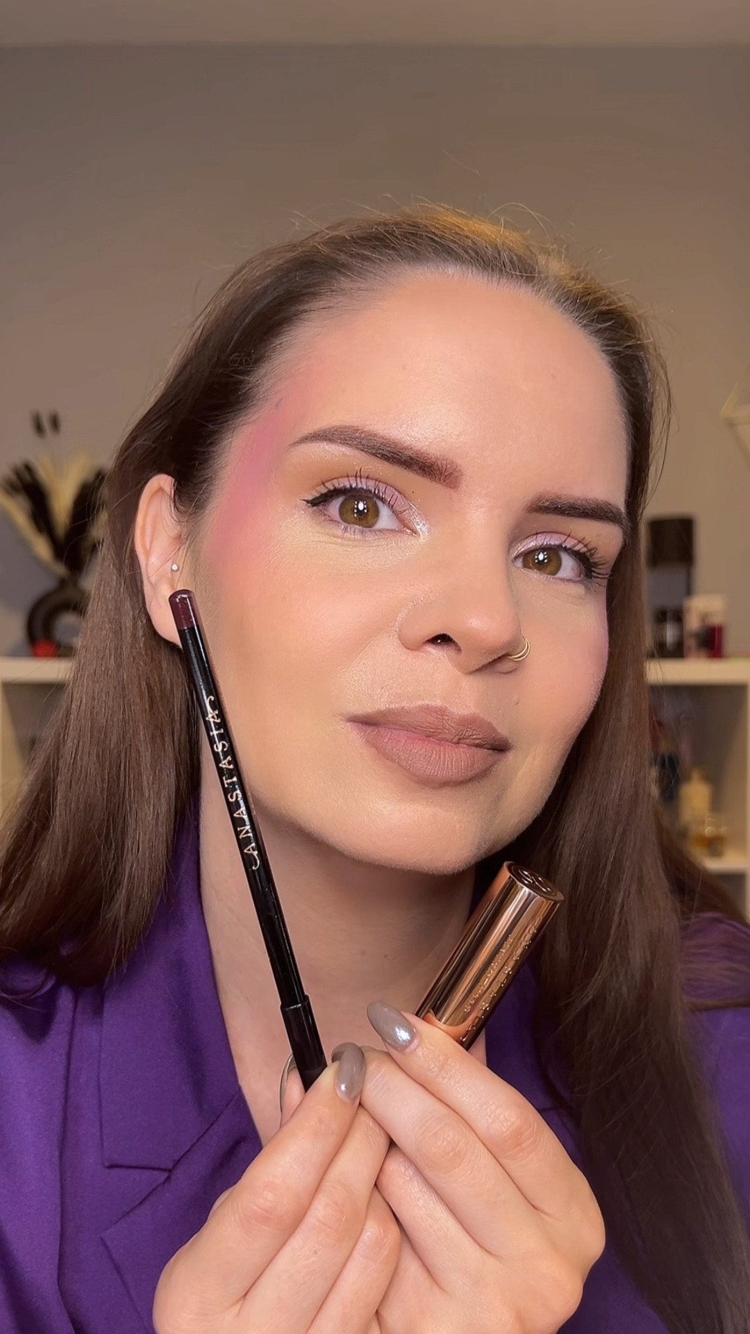 Finally got my hands on Haze matte lipstick from @Anastasia Beverly Hills 🤩 Such a gorgeous shade! #lipstick #lipcombo #cooltonedlipliner #anastasiabeverlyhills #nudelipcombo 

#LTKStyleTip #LTKBeauty #LTKFindsUnder50