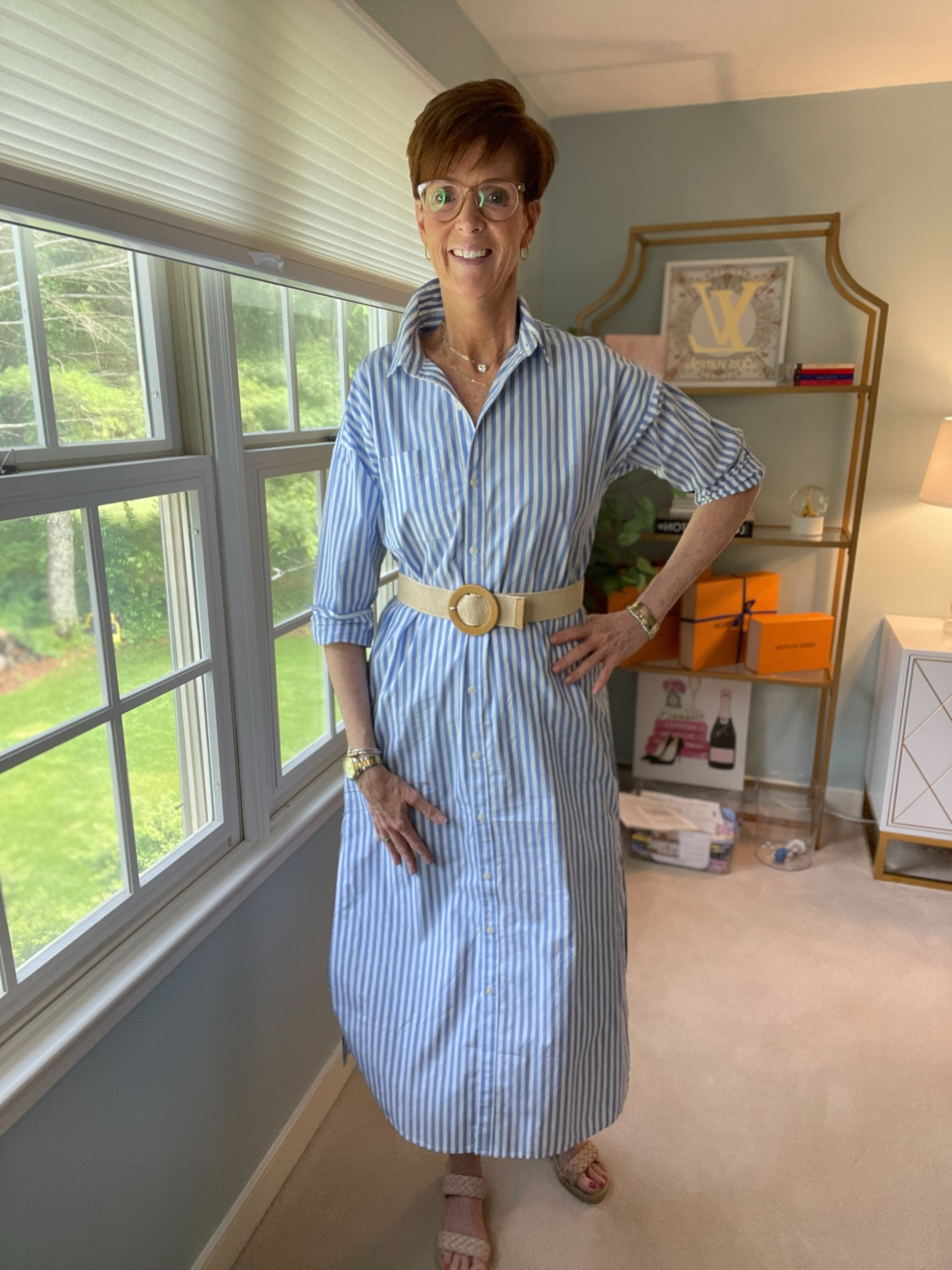 Timeless Classic Everyday Style OOTD
You can’t go wrong with a classic shirt dress. For the office or for everyday.
Wearing a medium.

Hi I’m Suzanne from A Tall Drink of Style - I am 6’1”. I have a 36” inseam. I wear a medium in most tops, an 8 or a 10 in most bottoms, an 8 in most dresses, and a size 9 shoe. 

Over 50 fashion, tall fashion, workwear, everyday, timeless, Classic Outfits

fashion for women over 50, tall fashion, smart casual, work outfit, workwear, timeless classic outfits, timeless classic style, classic fashion, jeans, date night outfit, dress, spring outfit, jumpsuit, wedding guest dress, white dress, sandals

#LTKOver40 #LTKWorkwear #LTKFindsUnder100