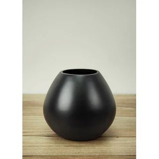 Drop Wide 6 Inch Ceramic Vase | Overstock.com Shopping - The Best Deals on Vases | 33340659 | Bed Bath & Beyond
