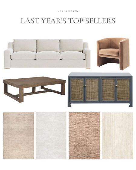 Last years top sellers! These pieces are all ones that I have in my home and absolutely love! 

#homedecor #rug #livingroom #coffeetable #diningroom

#LTKFind #LTKstyletip #LTKhome