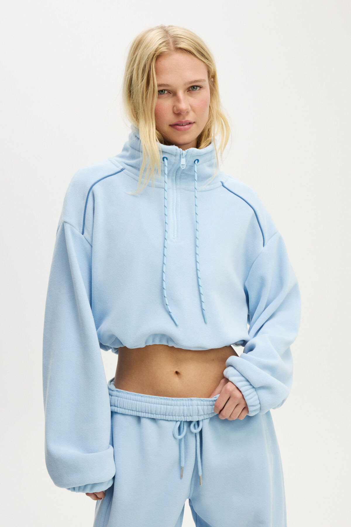 Explorer Polar Fleece Half Zip Jumper | Cotton On (US)