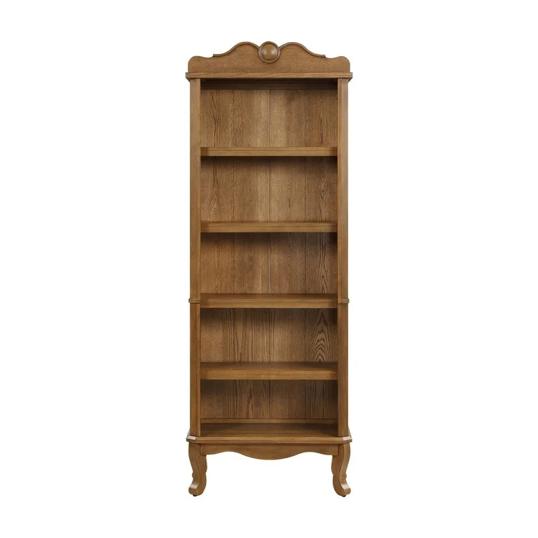 The Pioneer Woman Helen Bookcase Made With Solid Wood Frame, Heirloom Brown | Walmart (US)