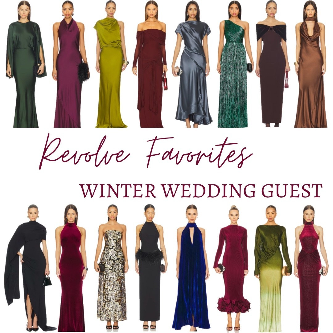 Winter wedding guest dresses + winter formal dresses 🤎💃🏼 

#LTKSeasonal #LTKWedding #LTKHoliday