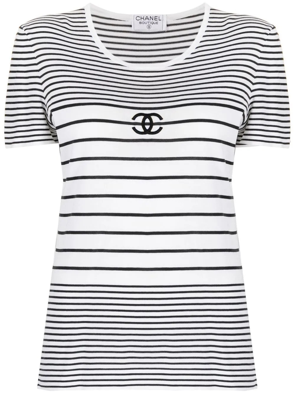 1990s CC striped knitted top | Farfetch Global