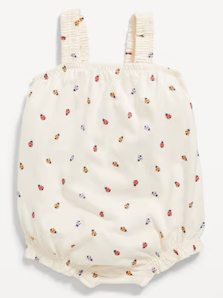 Printed Sleeveless One-Piece Romper for Baby | Old Navy (US)