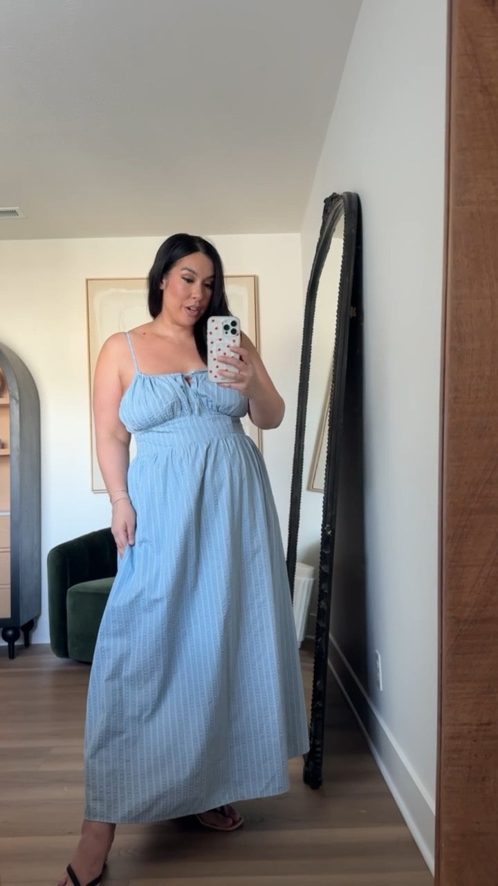 American Eagle midsize spring finds! Love this striped dress! Midsize spring outfits from @AmericanEagle! Use code bonnieae25 for 25% off sitewide!  Wearing a size XL! 
-
-
-
Midsize, American Eagle, Spring, Spring OOTD, Jumpsuit, Dress, Shorts, Midsize spring, Midsize dress, Midsize tops, Midsize pants, Aerie, Spring midsize haul, Summer finds @American Eagle Outfitters 

#LTKootd #LTKSeasonal #LTKMidsize