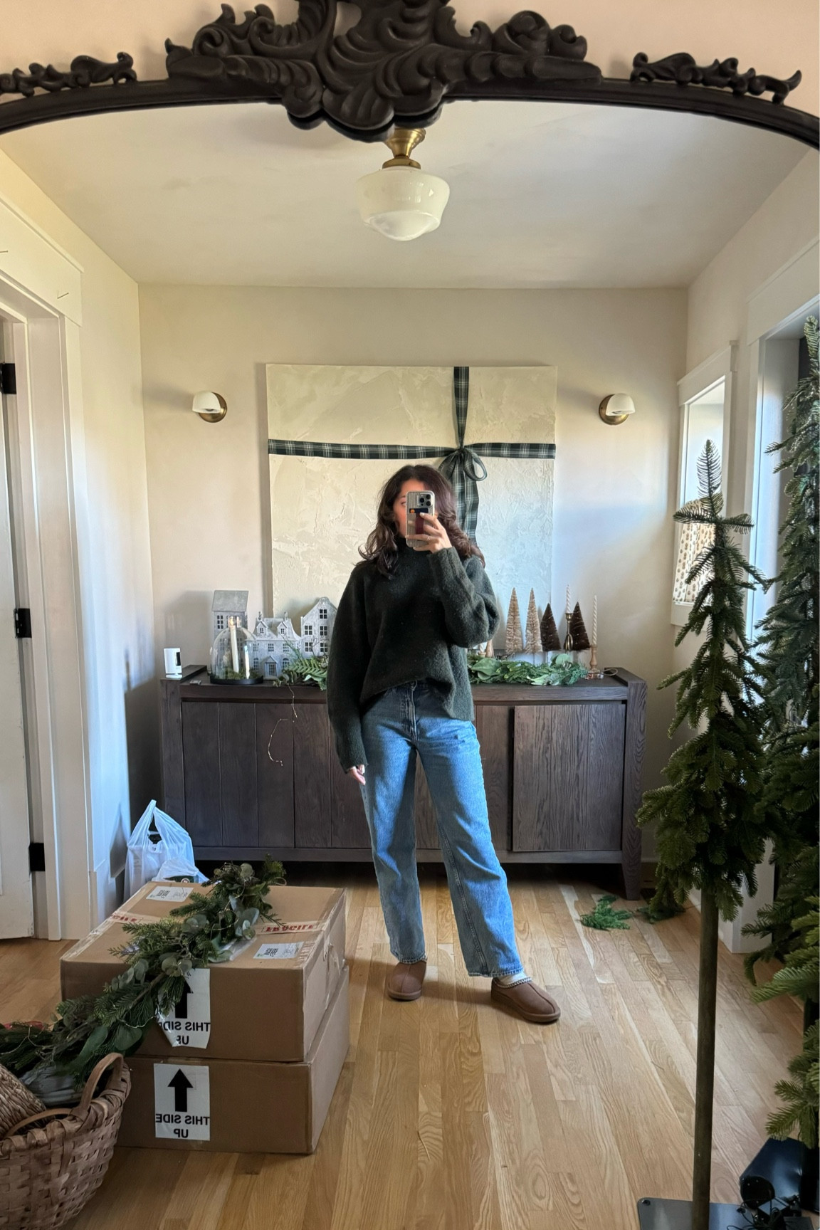 My entry is a mess lol but wanted to link my fave jeans!! My old Zara ones used to be my fave but these are a new fave lol they’re so soft and comfy! I have them in 3 colors now 😂🥹❤️

#LTKfindsunder100