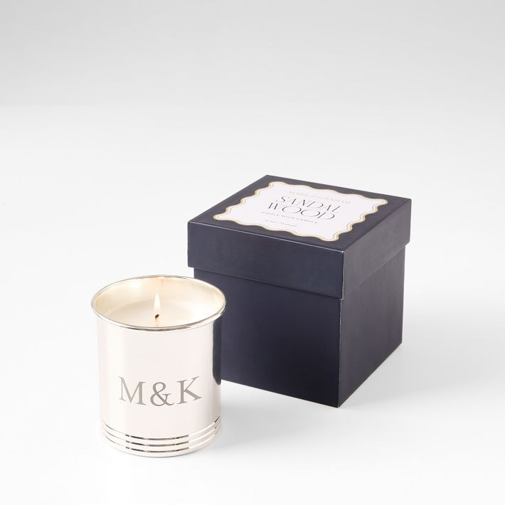 Celebration Silver Candle | Mark and Graham