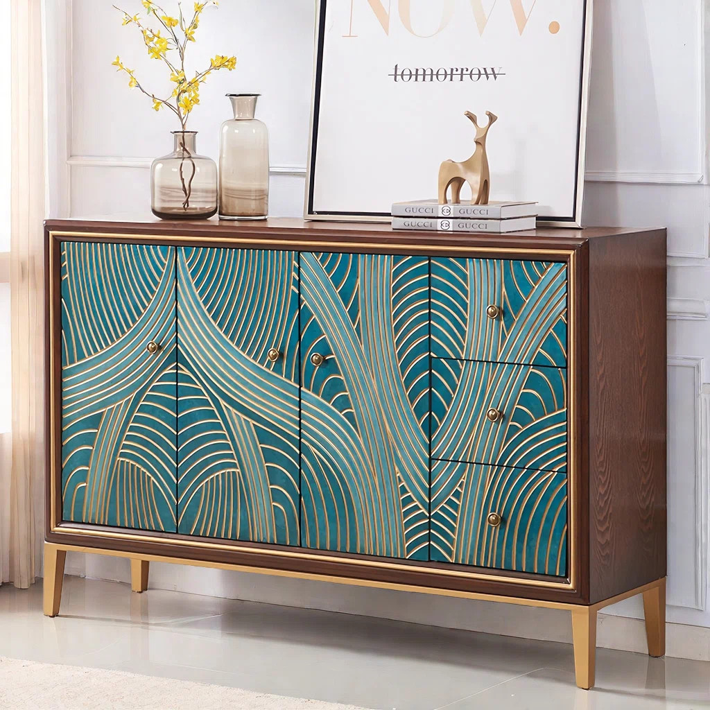 GINATOL Light Luxury Line Rectangular Accent Cabinet. Accent Cabinet | Wayfair | Wayfair North America