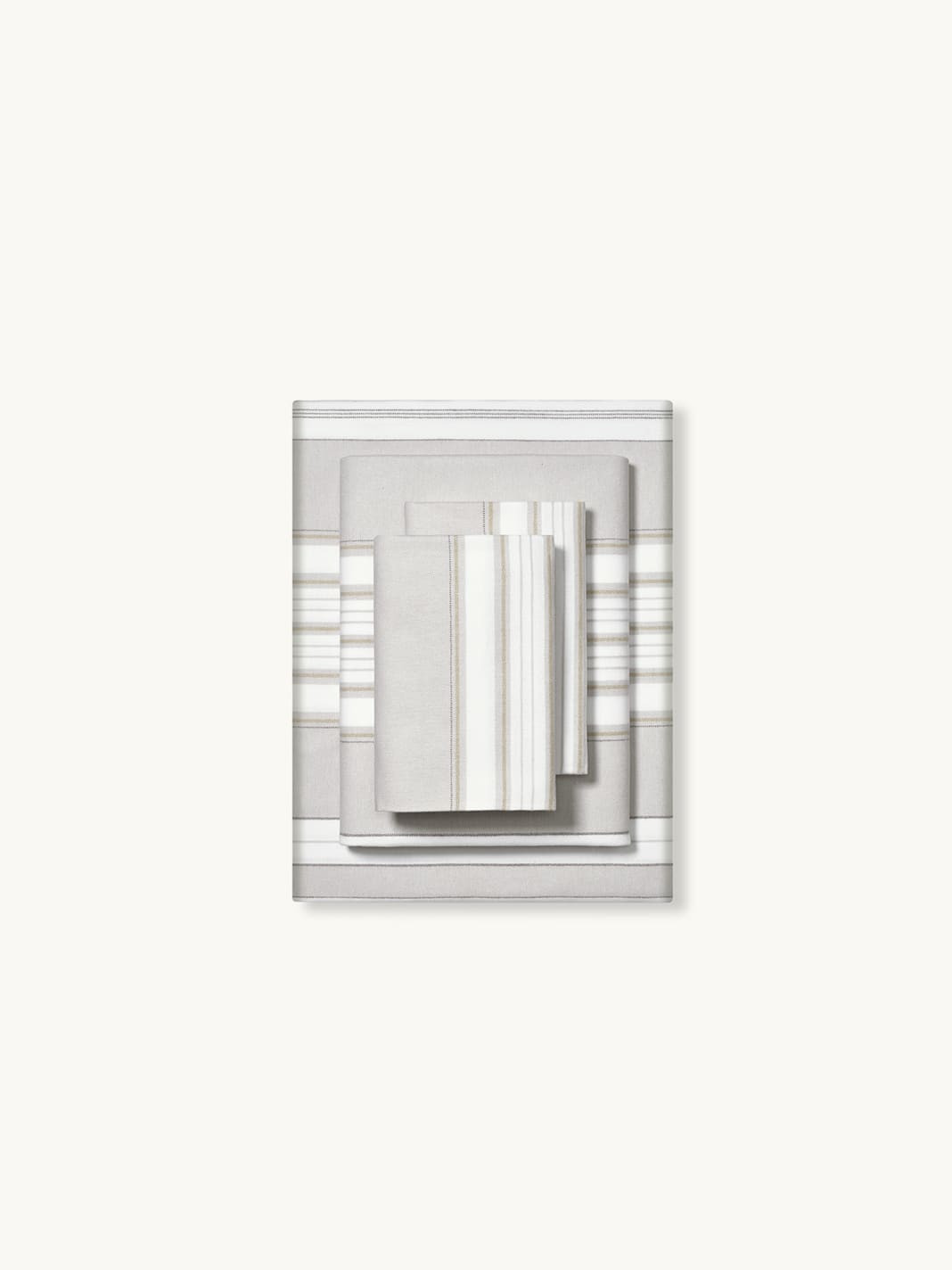 Flannel Bonfire Stripe Sheet Set | Boll & Branch