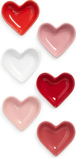 Set of 6 Valentine Pinch Bowls | Nordstrom