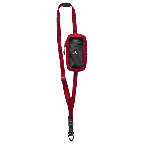 Jordan Mens Jordan FLIGHT PHONE CROSSBODY - Mens Gym Red/Black/White Size One Size | Champs Sports
