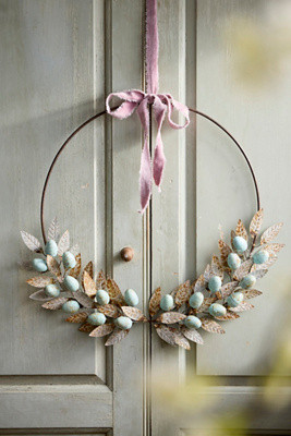 Robin’s Egg Laurel Wreath | Anthropologie (US)