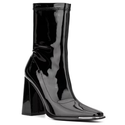 New York & Company Women's Zana Bootie - 11, BLACK | Target