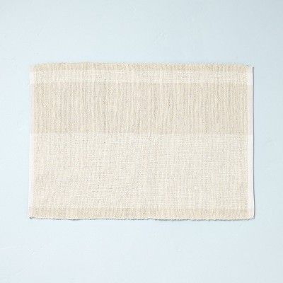 Solid Stripe Placemat Twilight Taupe - Hearth & Hand™ with Magnolia | Target