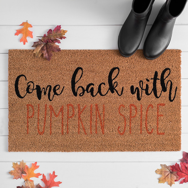 Come Back With Pumpkin Spice Doormat | Kirkland's Home