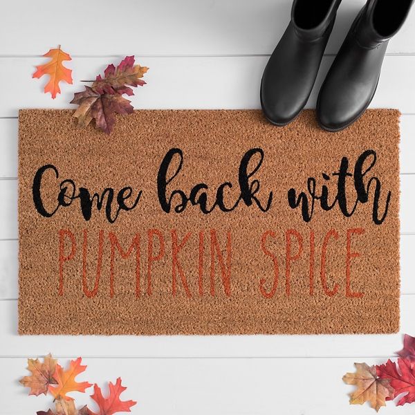 Come Back With Pumpkin Spice Doormat | Kirkland's Home