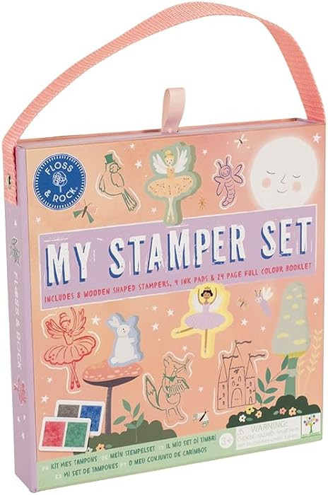 Floss and Rock My Stamper Set, Enchanted, 7.79-inches Length, Educational Activities for Kids, 48... | Amazon (US)