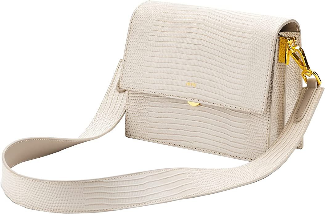 JW PEI Women's Mini Flap Crossbody (Ivory Lizard): Handbags: Amazon.com | Amazon (US)