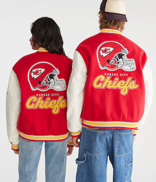 Kansas City Chiefs Bomber Jacket | Aeropostale