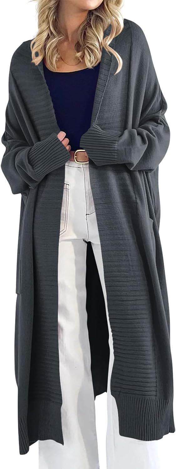 Danedvi Womens Long Cardigan Sweaters Oversized Chunky Coats | Amazon (US)
