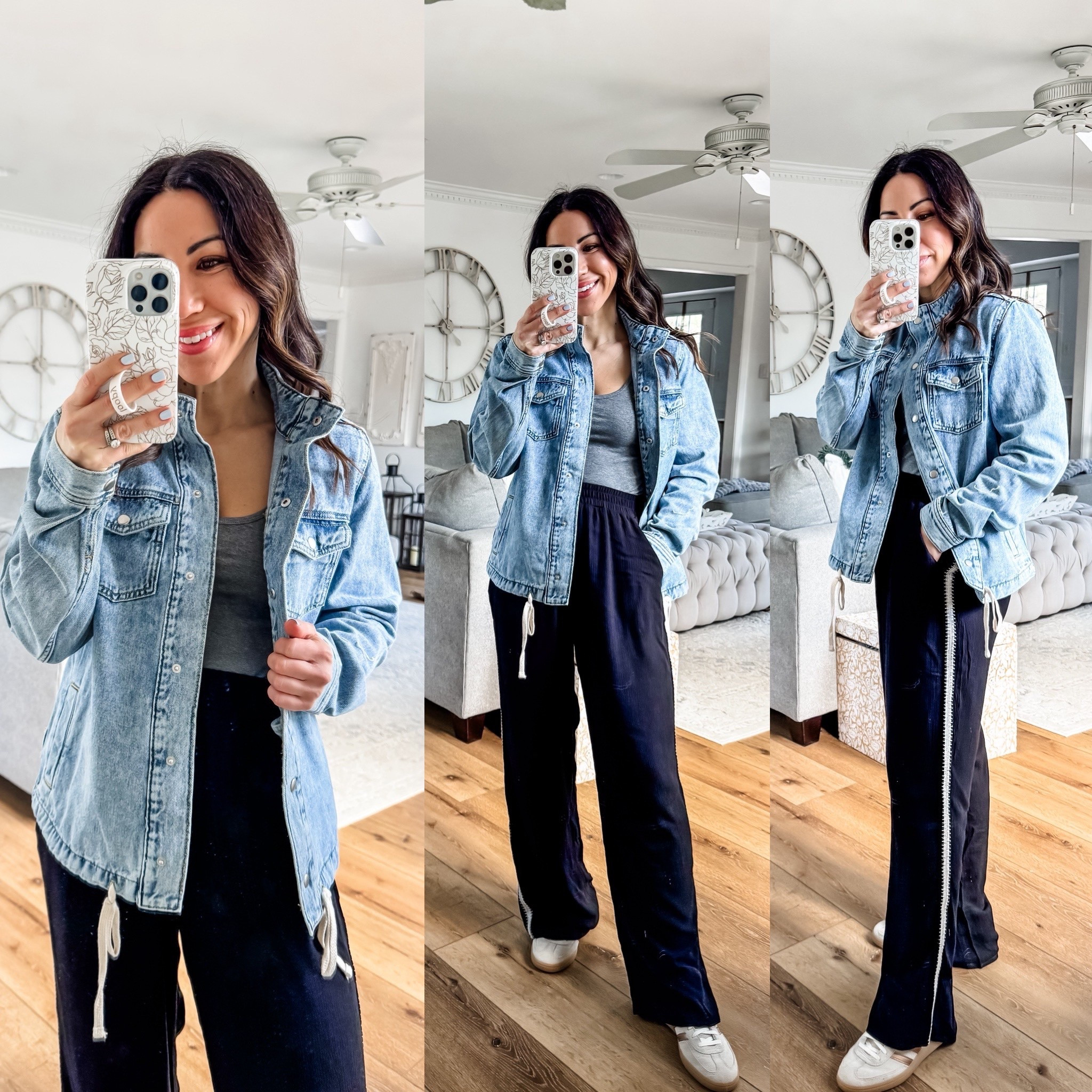 Code LTK10. Xs track pants. XS denim jacket. Maurice’s, Maurices

#LTKSaleAlert #LTKPetite #LTKOver40