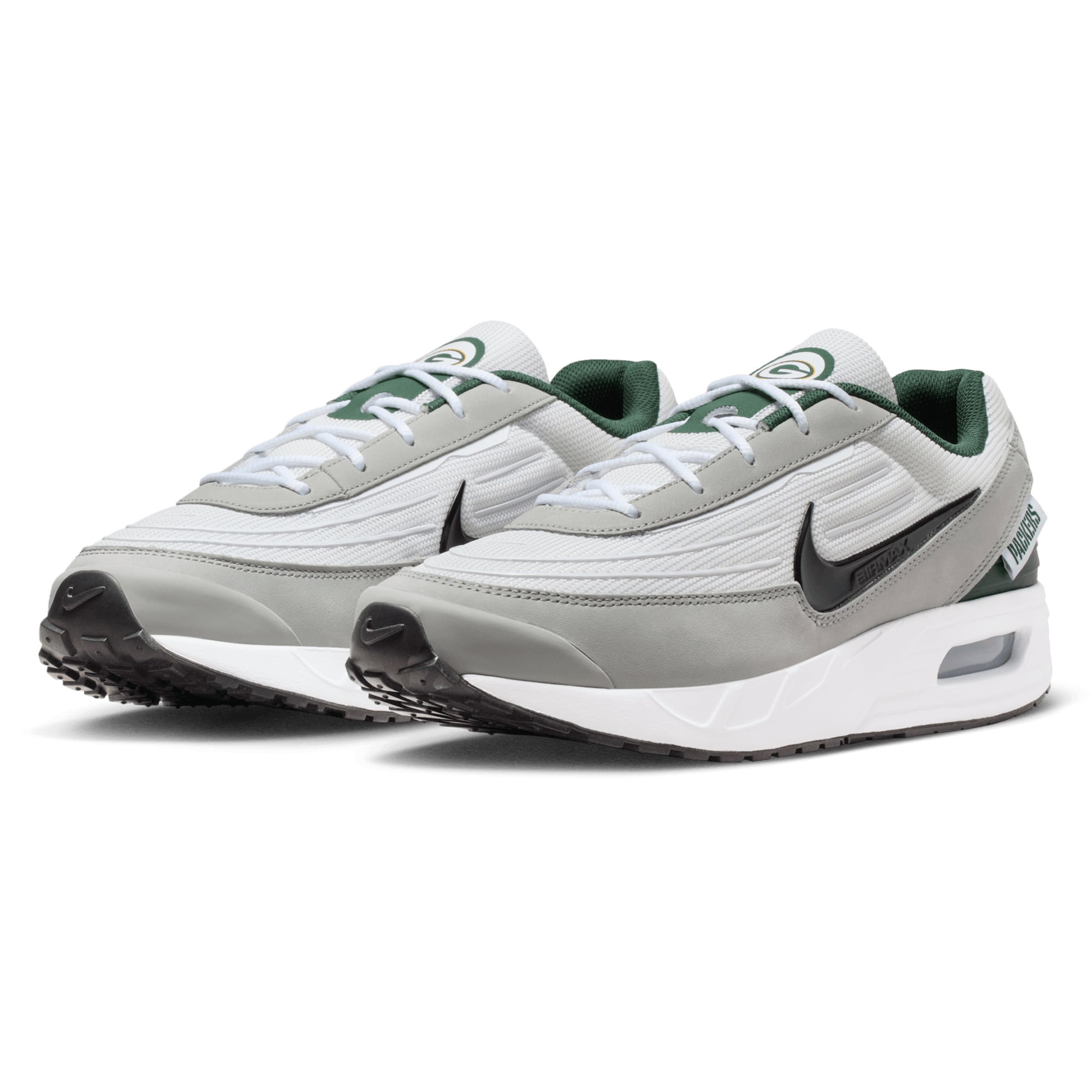 Unisex Nike White Green Bay Packers Air Max Verse Sneakers | Fanatics