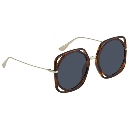Dior Blue Mirror Sqaure Ladies Sunglasses DIORDIRECTIONDM2 56 | Walmart (US)