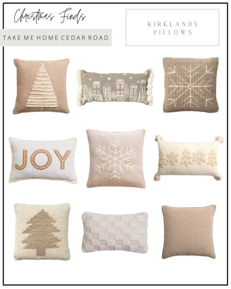 Christmas Finds…

Kirklands is having a HUGE sale!! Love these neutral Christmas pillows. 

Christmas, Christmas decor, neutral Christmas, neutral Christmas pillows, Kirklands Christmas, neutral throw pillow 

#LTKsalealert #LTKhome #LTKHoliday