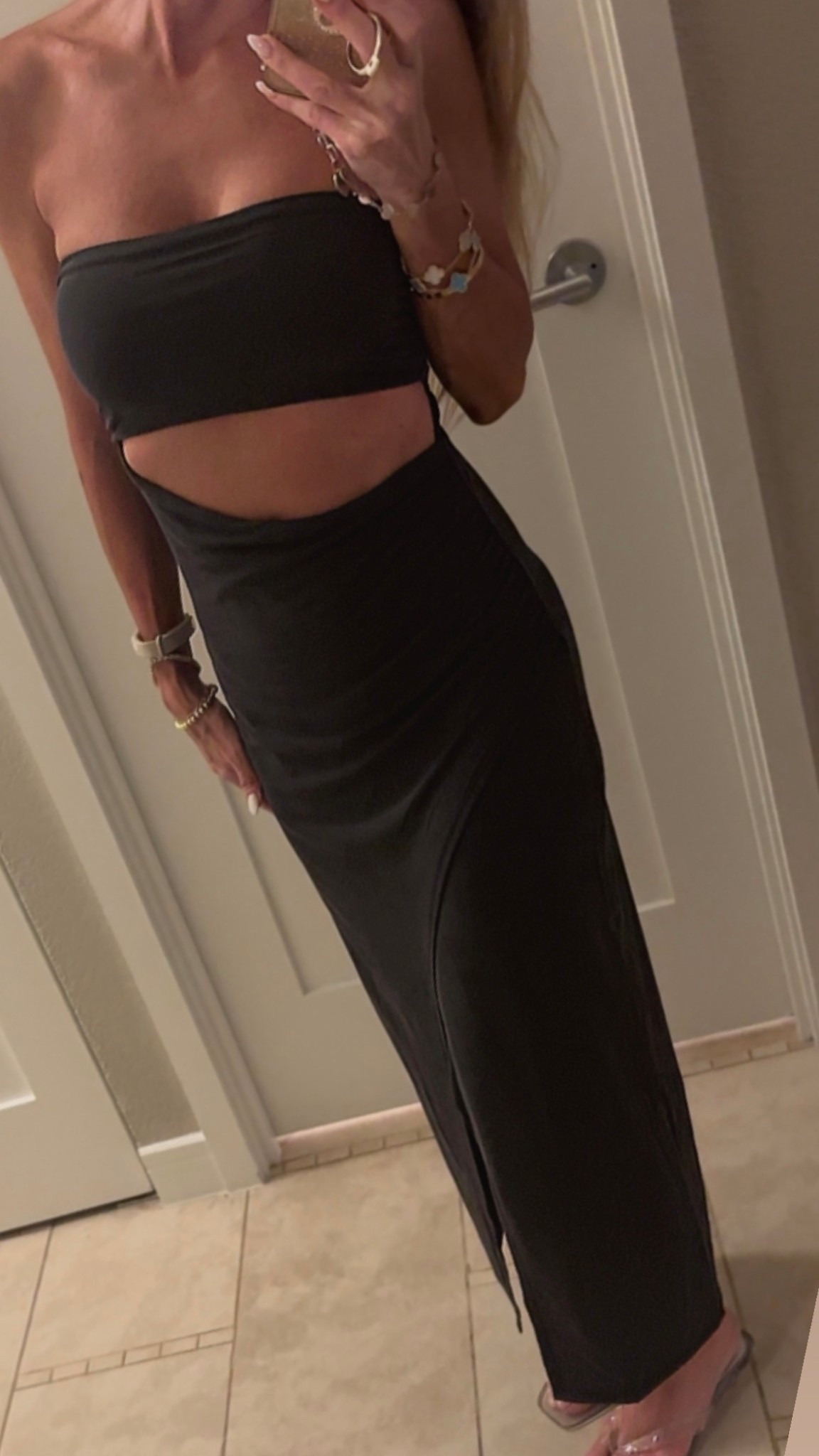 ✨The dress that keeps selling out.  

#LTKTravel #LTKSeasonal #LTKOver40