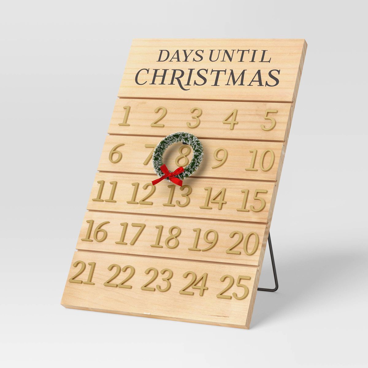 Wood Countdown Calendar - Threshold™ | Target