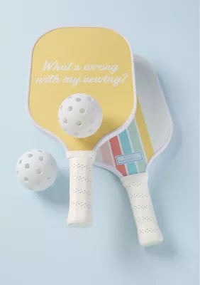 Crown & Ivy™ Sewing Down South x Crown & Ivy™ Belle Hall Pickleball Set | Belk