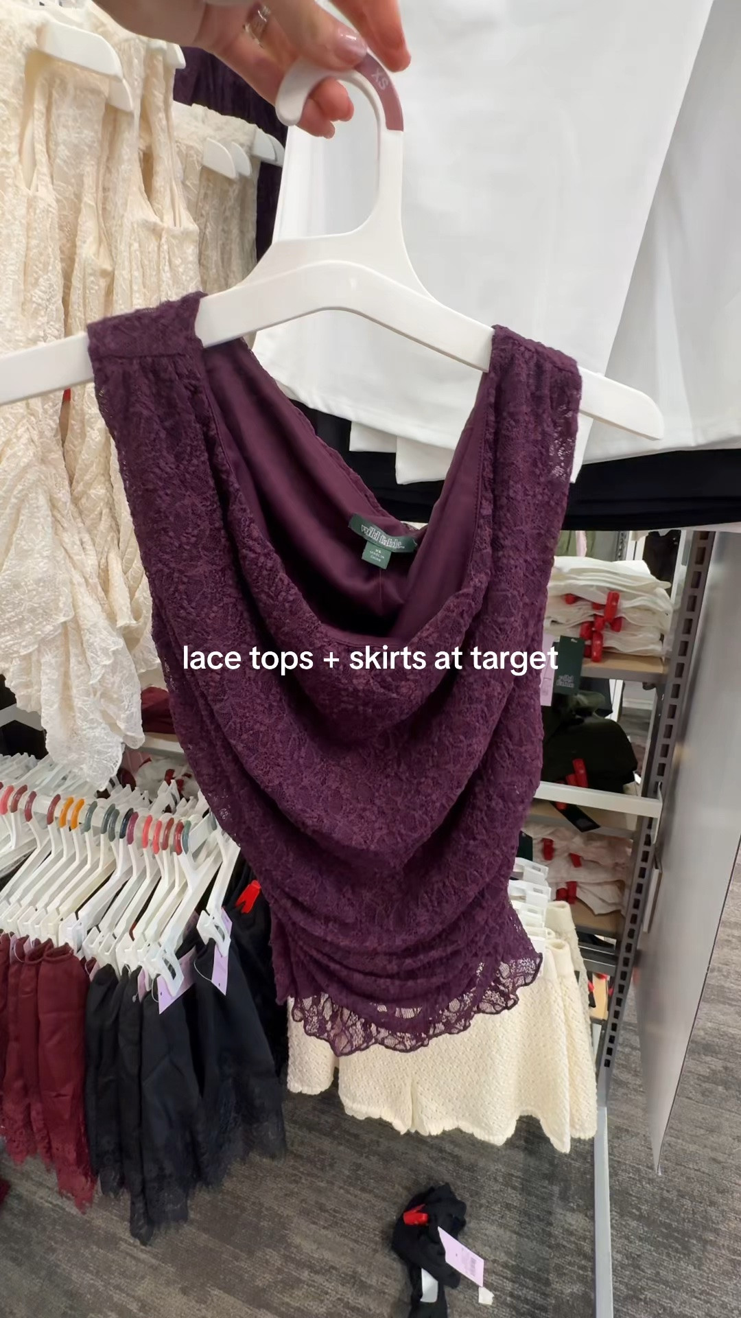 #targetfinds #laceskort #falloutfits #lacetop
