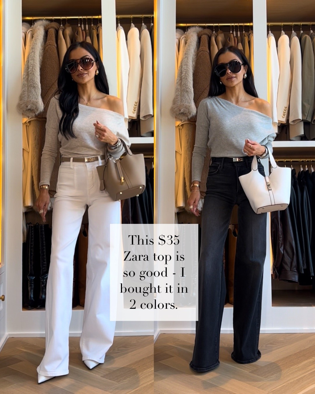 Spring styling made simple! This Zara off-the-shoulder top is under $40 and gives that effortless, feminine feel while still looking polished. Paired with crisp white denim and elevated accessories, it’s the kind of outfit that feels chic, fresh, and perfect for the season.

Zara off the shoulder top – Size XS
Frame white denim – wearing size 24
Mother denim options linked
Amazon designer inspired handbag
Amazon Hermes inspired belt

miamiamine Zara spring outfit off the shoulder top under $40 Frame white denim Mother denim Amazon designer inspired handbag Hermes inspired belt chic spring style elevated everyday look feminine casual outfit



#LTKPetite #LTKWorkwear #LTKOver40