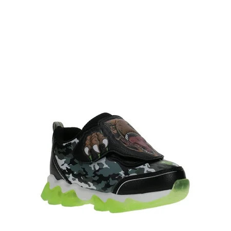 Jurassic World Baby & Toddler Kids Light-up Athletic Sneaker with On/Off Switch | Walmart (US)
