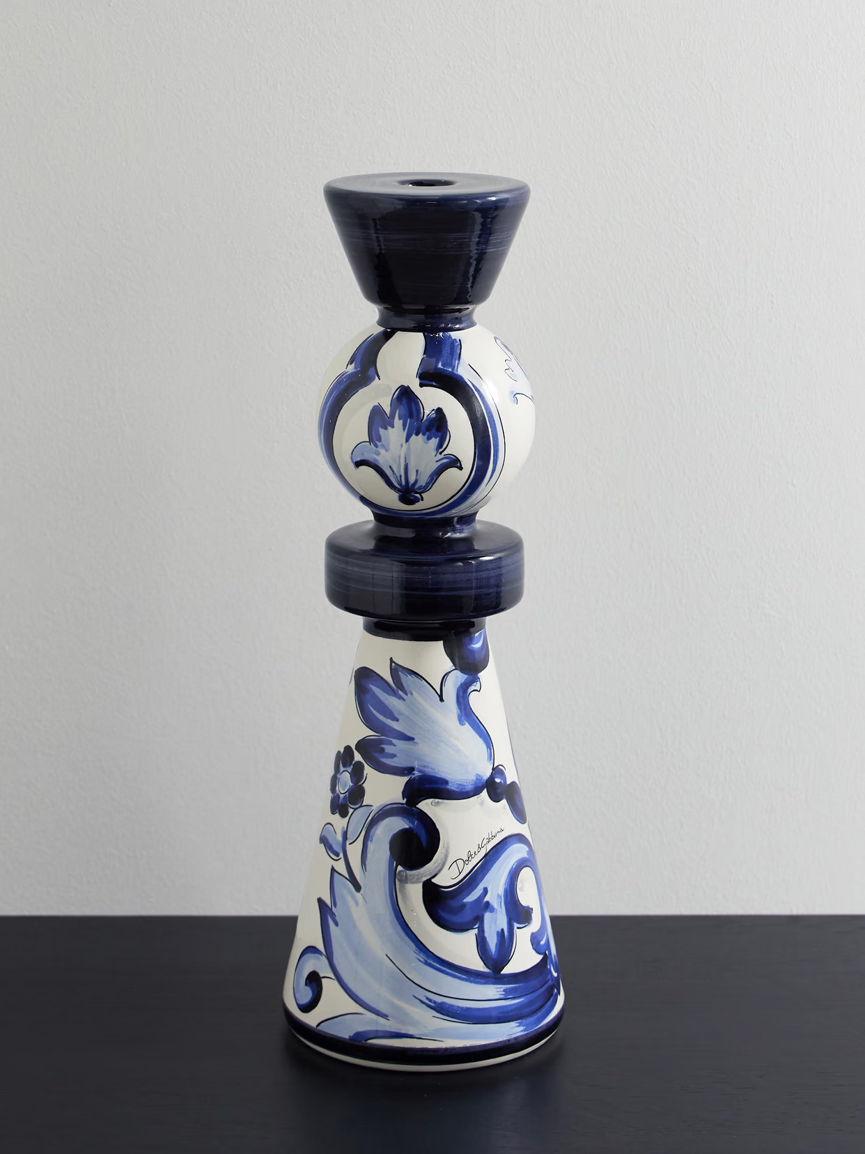 Dolce & Gabbana - Ceramic Candle Holder - Blue | NET-A-PORTER (US)