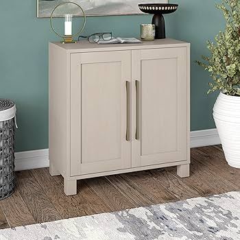 Henn&Hart Chabot Accent Cabinet, 28" Wide, White | Amazon (US)